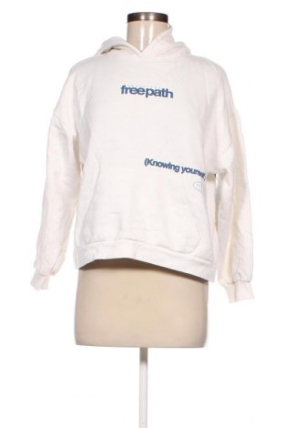 Damen Sweatshirt Pull&Bear, Größe XS, Farbe Weiß, Preis 20,18 €