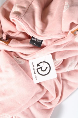 Γυναικείο φούτερ Sublevel, Μέγεθος L, Χρώμα Ρόζ , Τιμή 8,07 €
