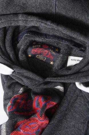 Damen Sweatshirt Superdry, Größe L, Farbe Grau, Preis 29,44 €