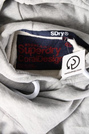 Γυναικείο φούτερ Superdry, Μέγεθος L, Χρώμα Γκρί, Τιμή 26,16 €