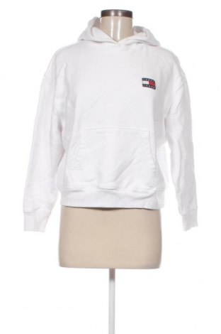 Damen Sweatshirt Tommy Jeans, Größe XS, Farbe Weiß, Preis 47,32 €
