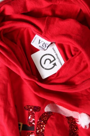 Γυναικείο φούτερ VRS Woman, Μέγεθος XL, Χρώμα Κόκκινο, Τιμή 8,97 €