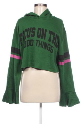 Női sweatshirt Zara Trafaluc, Méret S, Szín Zöld, Ár 2 080 Ft