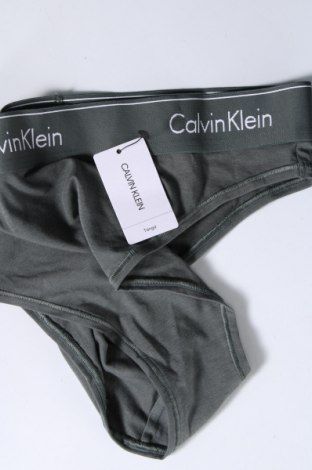 Бикини Calvin Klein, Размер L, Цвят Зелен, Цена 39,00 лв.