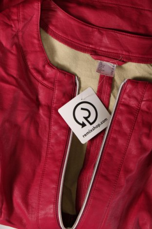 Dámská kožená bunda , Velikost L, Barva Růžová, Cena  469,00 Kč