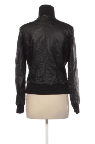 Γυναικείο δερμάτινο μπουφάν, Μέγεθος XL, Χρώμα Μαύρο, Τιμή 21,22 €