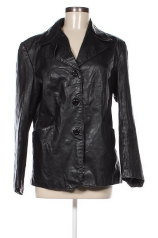 Damen Lederjacke, Größe XL, Farbe Schwarz, Preis 40,95 €
