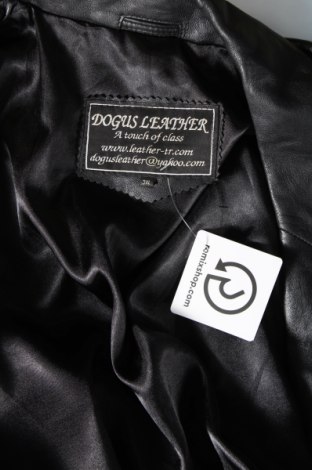 Γυναικείο δερμάτινο μπουφάν, Μέγεθος 3XL, Χρώμα Μαύρο, Τιμή 56,26 €