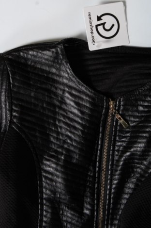 Γυναικείο δερμάτινο μπουφάν, Μέγεθος M, Χρώμα Μαύρο, Τιμή 16,67 €