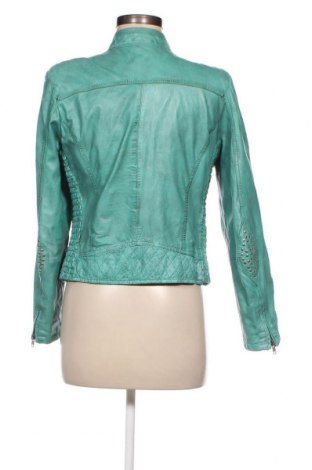 Damen Lederjacke, Größe M, Farbe Grün, Preis € 44,68