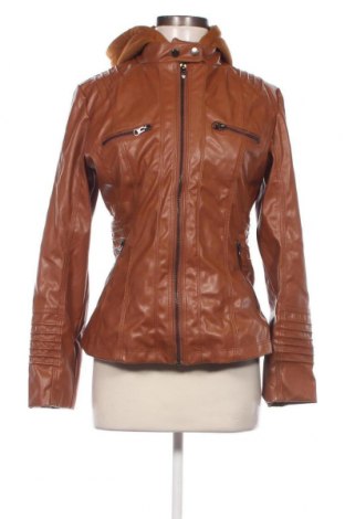 Dámska kožená bunda , Veľkosť S, Farba Béžová, Cena  15,28 €