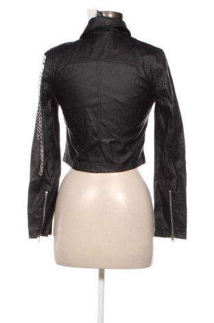 Damen Lederjacke, Größe S, Farbe Schwarz, Preis 24,74 €