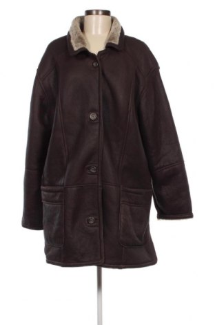 Dámska kožená bunda , Veľkosť L, Farba Hnedá, Cena  60,67 €