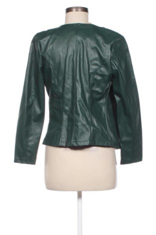 Damen Lederjacke, Größe M, Farbe Grün, Preis 28,00 €