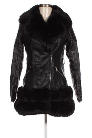 Damen Lederjacke, Größe M, Farbe Schwarz, Preis 23,87 €