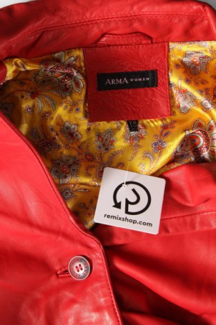 Γυναικείο δερμάτινο μπουφάν Arma, Μέγεθος M, Χρώμα Κόκκινο, Τιμή 148,95 €