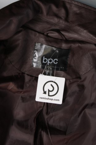 Γυναικείο δερμάτινο μπουφάν Bpc Bonprix Collection, Μέγεθος XXL, Χρώμα Καφέ, Τιμή 34,40 €