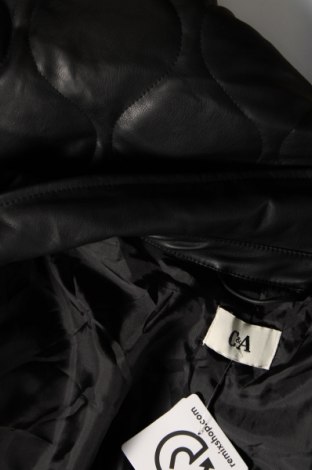 Damen Lederjacke C&A, Größe M, Farbe Schwarz, Preis 18,76 €