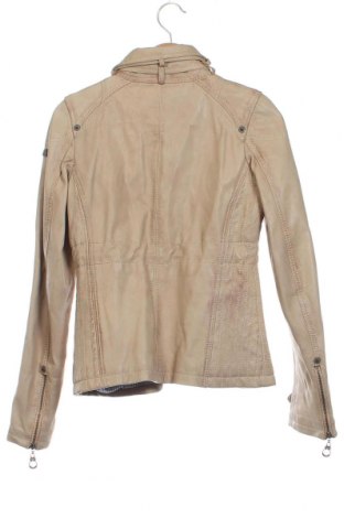 Damen Lederjacke Dreimaster, Größe XS, Farbe Beige, Preis € 60,00