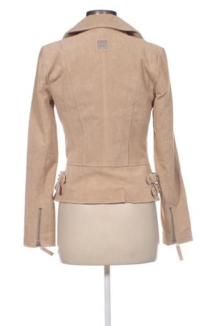 Damen Lederjacke Freaky Nation, Größe S, Farbe Beige, Preis € 119,69