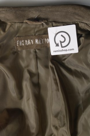 Dámska kožená bunda  Freaky Nation, Veľkosť XS, Farba Zelená, Cena  86,71 €