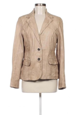 Dámska kožená bunda  Gustav, Veľkosť L, Farba Béžová, Cena  60,62 €