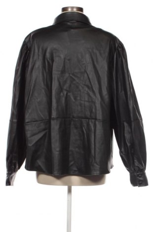 Damen Lederjacke H&M, Größe XXL, Farbe Schwarz, Preis 16,25 €