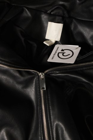 Dámská kožená bunda  H&M, Velikost XXL, Barva Černá, Cena  781,00 Kč