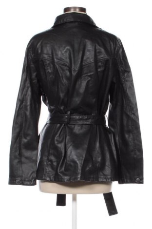 Dámska kožená bunda  H&M Divided, Veľkosť L, Farba Čierna, Cena  16,67 €