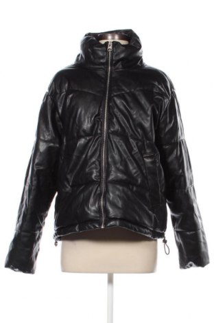 Dámska kožená bunda  H&M Divided, Veľkosť M, Farba Čierna, Cena  13,89 €