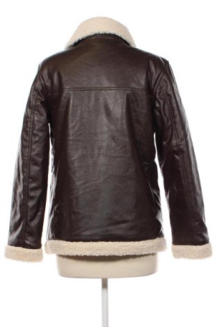 Dámska kožená bunda  H&M Divided, Veľkosť S, Farba Hnedá, Cena  29,11 €