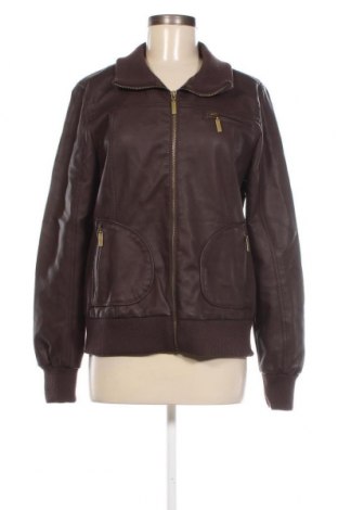 Damen Lederjacke Janina, Größe M, Farbe Braun, Preis 18,76 €