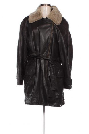 Γυναικείο δερμάτινο μπουφάν Jobis, Μέγεθος M, Χρώμα Μαύρο, Τιμή 39,71 €