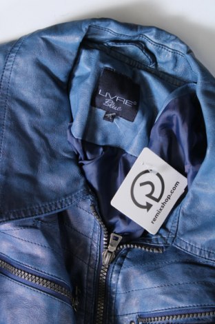 Dámska kožená bunda  Livre, Veľkosť XL, Farba Modrá, Cena  16,67 €