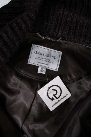 Dámska kožená bunda  Lucky Brand, Veľkosť S, Farba Hnedá, Cena  40,54 €
