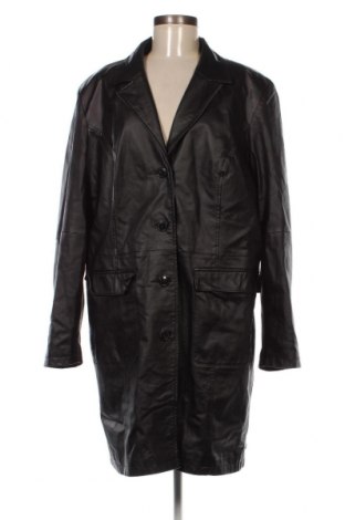 Дамско кожено яке Mia Linea, Размер XXL, Цвят Черен, Цена 57,78 лв.