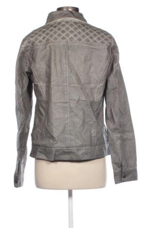 Damen Lederjacke Multiblu, Größe L, Farbe Grau, Preis 20,46 €