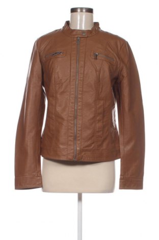 Dámska kožená bunda  ONLY, Veľkosť L, Farba Hnedá, Cena  35,96 €