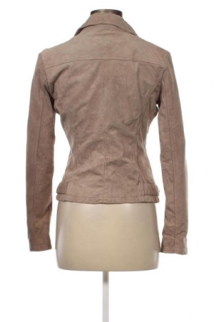 Damen Lederjacke ONLY, Größe S, Farbe Beige, Preis 25,95 €