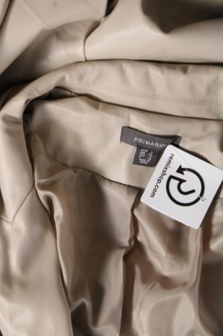 Dámská kožená bunda  Primark, Velikost XL, Barva Béžová, Cena  508,00 Kč
