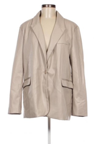 Dámska kožená bunda  Primark, Veľkosť XL, Farba Béžová, Cena  20,84 €