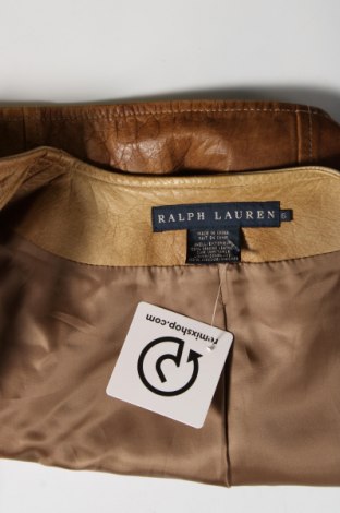 Dámska kožená bunda  Ralph Lauren, Veľkosť XS, Farba Hnedá, Cena  349,28 €