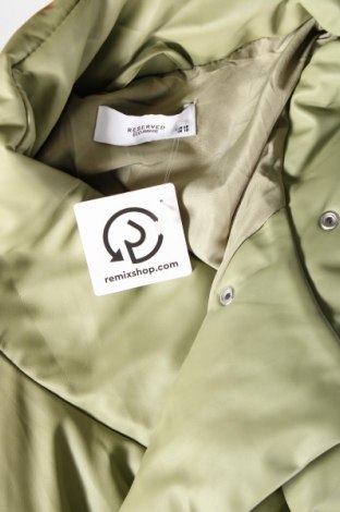 Dámska kožená bunda  Reserved, Veľkosť M, Farba Zelená, Cena  19,17 €
