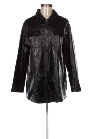 Dámská kožená bunda  SHEIN, Velikost M, Barva Černá, Cena  335,00 Kč