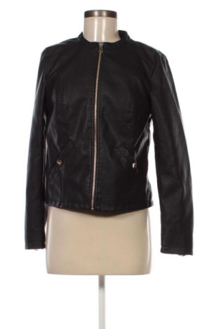 Dámska kožená bunda  Sinsay, Veľkosť M, Farba Čierna, Cena  16,25 €