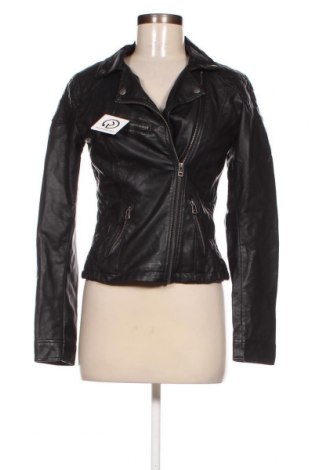 Dámska kožená bunda  Takko Fashion, Veľkosť XS, Farba Čierna, Cena  27,78 €