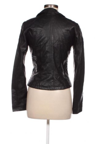 Γυναικείο δερμάτινο μπουφάν Takko Fashion, Μέγεθος XS, Χρώμα Μαύρο, Τιμή 28,79 €