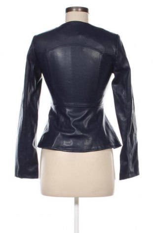 Dámska kožená bunda  Zara, Veľkosť XS, Farba Modrá, Cena  22,09 €