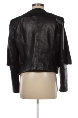 Dámská kožená bunda  Zara, Velikost L, Barva Černá, Cena  800,00 Kč