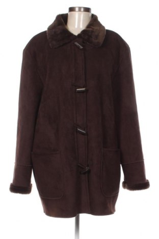 Дамско палто, Размер XXL, Цвят Кафяв, Цена 58,85 лв.